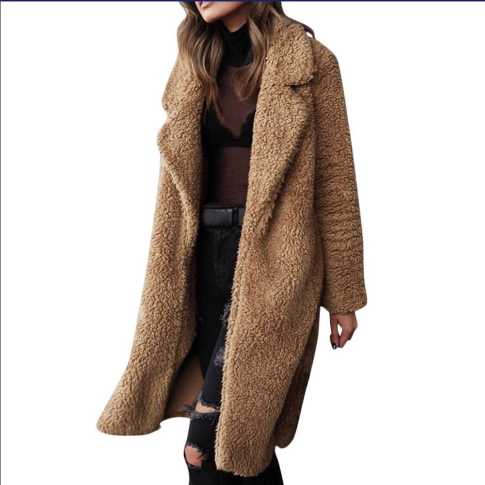 *SOLD* Teddy Bear Coat